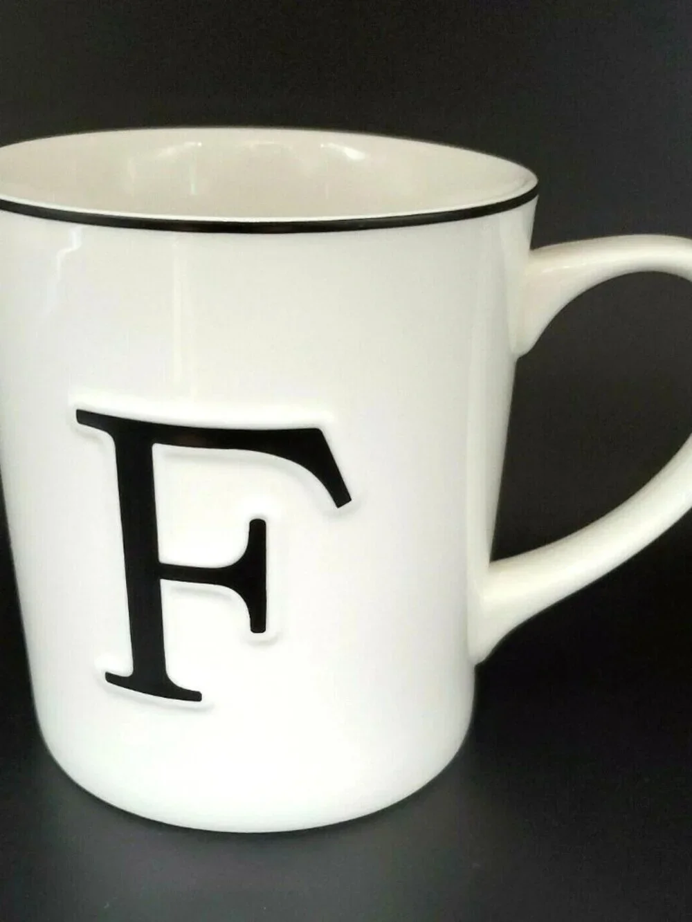 Williams Sonoma Black Initial 
